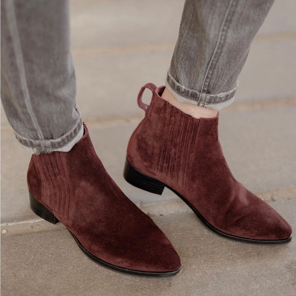 Poppy Barley Mullberry Red Downtown Chelsea Boot (9 US)